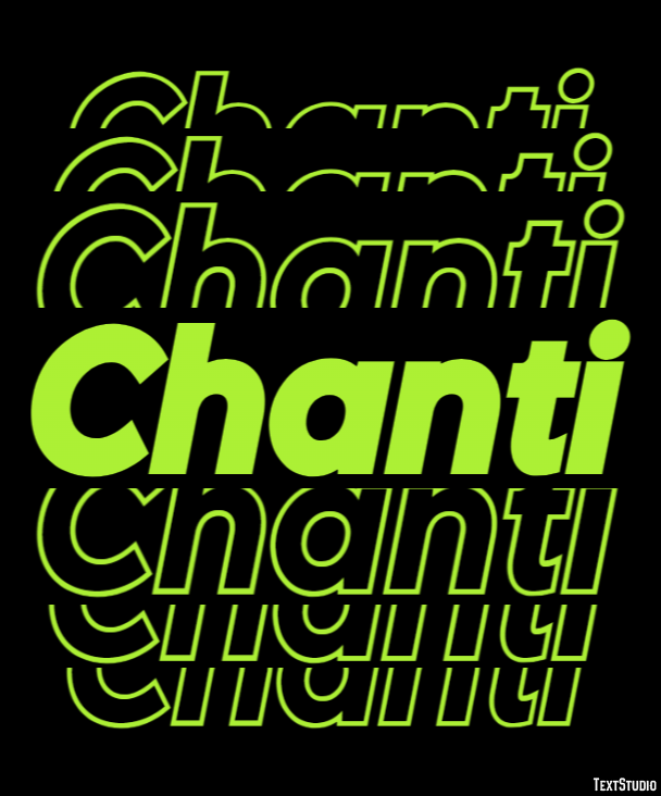 Chanti Text Effect