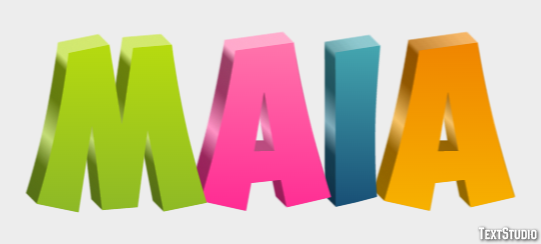 Maia Effet de Texte