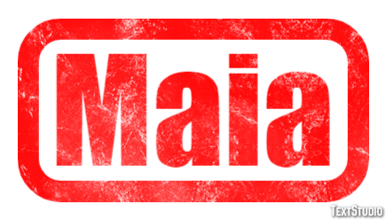 Maia Efekt tekstowy