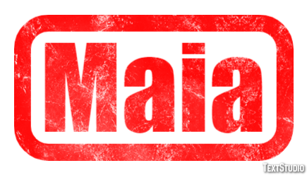 Maia Efekt tekstowy