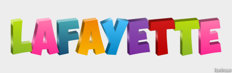 Lafayette Efekt tekstowy