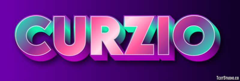 Curzio Texteffekt