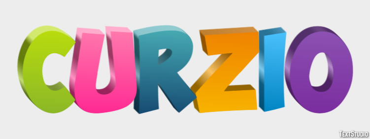 Curzio Effetto testo