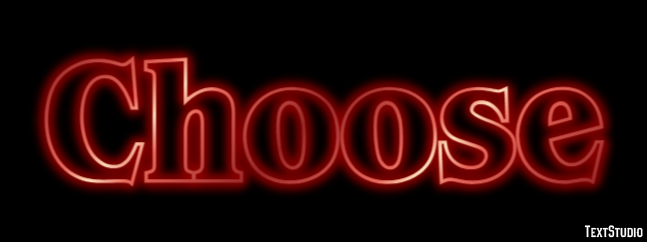 Choose Text Effect