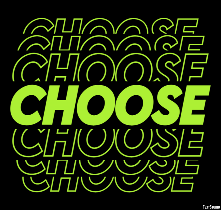 Choose Text Effect