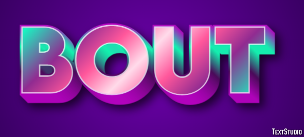 Bout Text Effect