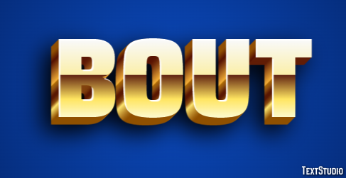 Bout Text Effect