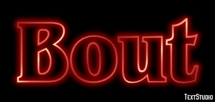 Bout Text Effect