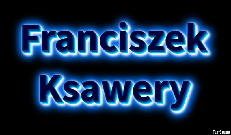 Franciszek Ksawery Efekt tekstowy