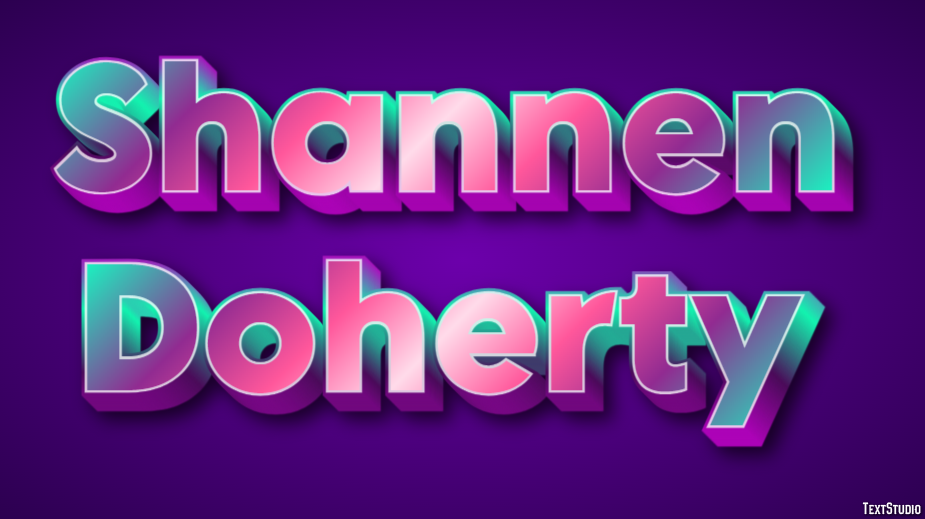 Shannen Doherty Tekst Effect