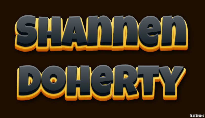 Shannen Doherty Texteffekt