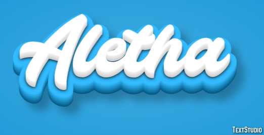 Aletha Text Effect