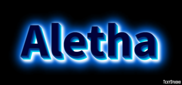 Aletha Text Effect