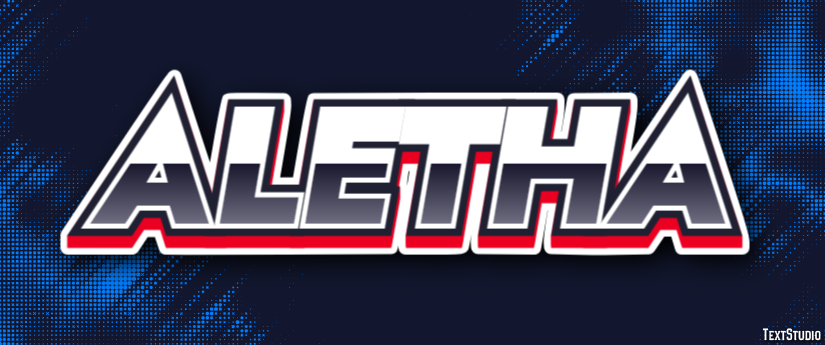 Aletha Texteffekt