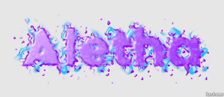 Aletha Texteffekt