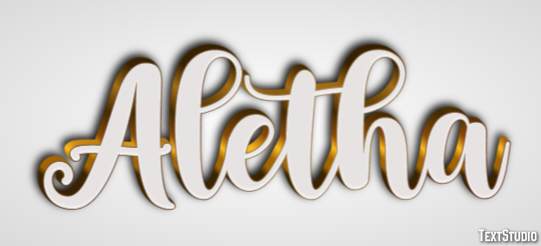 Aletha Text Effect