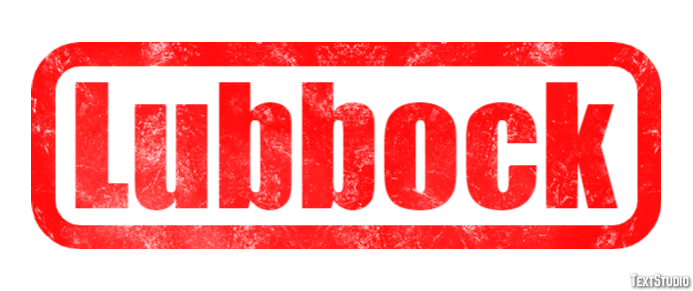 Lubbock Эффект текста