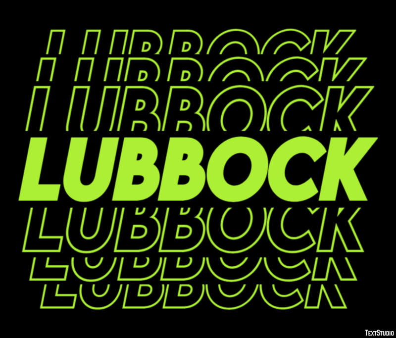 Lubbock Efekt tekstowy
