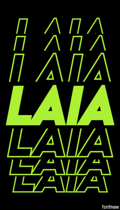 Laia Эффект текста