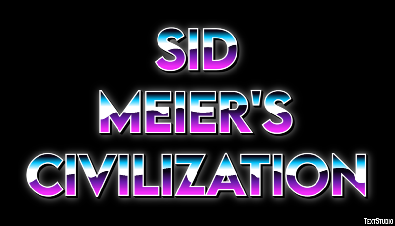 Sid Meier's Civilization Effet de Texte