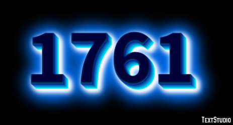 1761 Text Effect