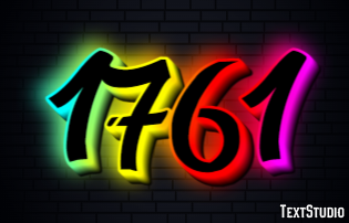 1761 Text Effect