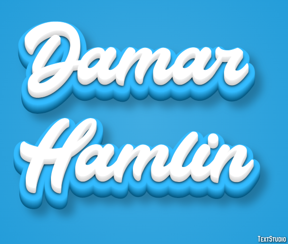 Damar Hamlin Эффект текста