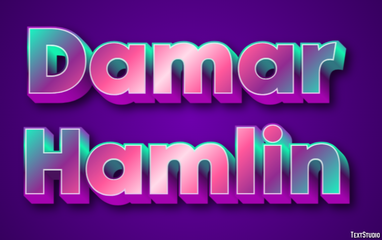 Damar Hamlin Эффект текста