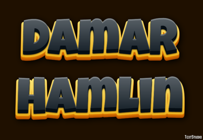 Damar Hamlin Texteffekt