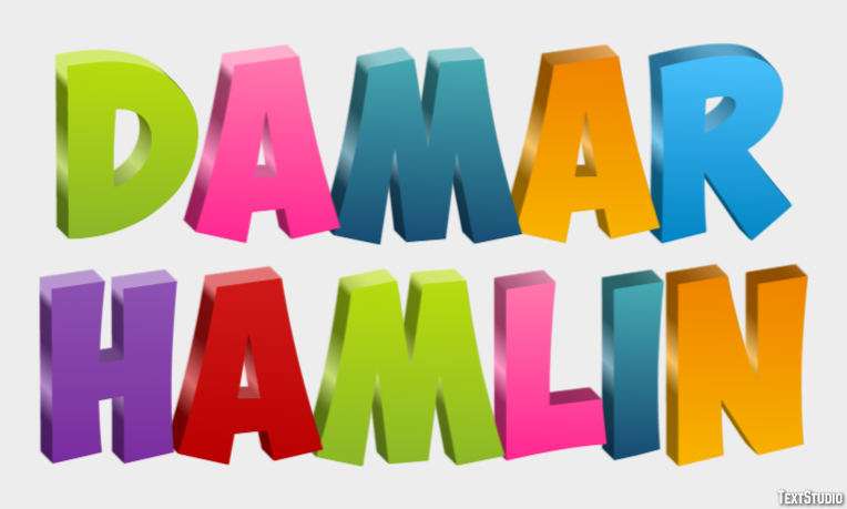 Damar Hamlin Эффект текста