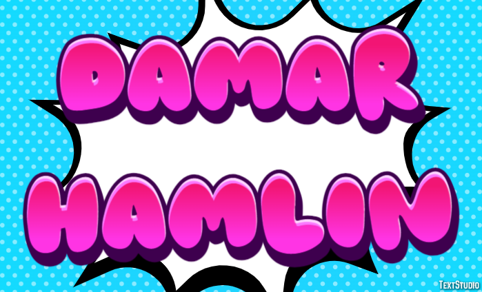 Damar Hamlin Texteffekt