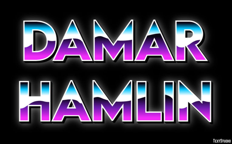 Damar Hamlin Effetto testo