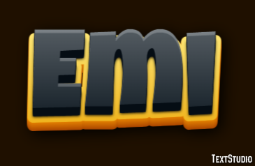 Emi Текстовый эффект