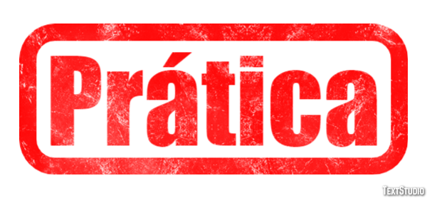 Prática Efeito de texto
