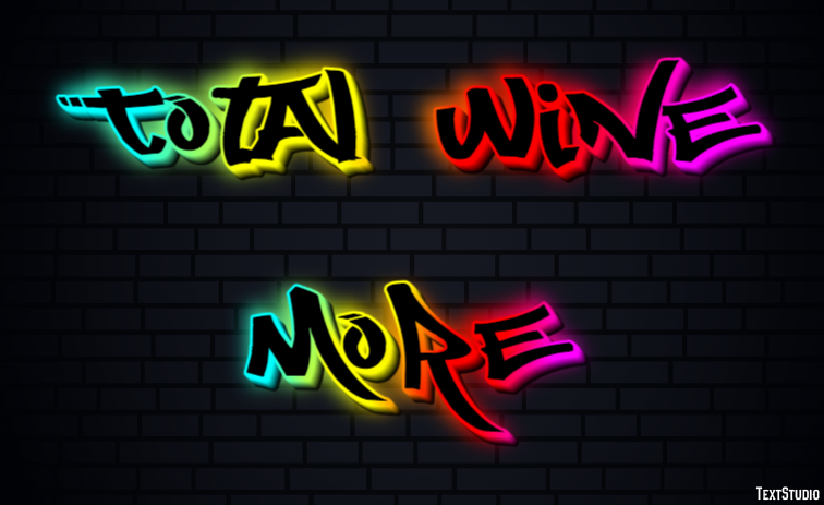 Total Wine More Efecto de texto