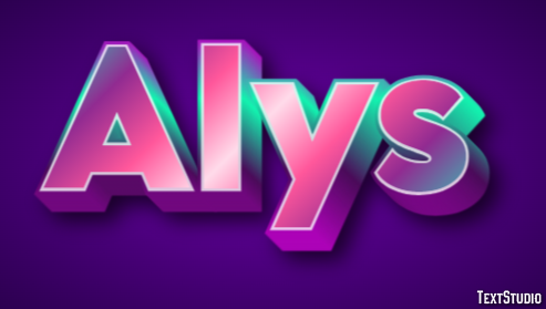 Alys Text Effect