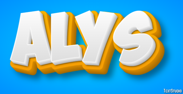 Alys テキスト効果