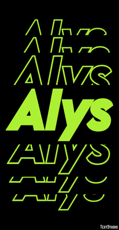 Alys Texteffekt