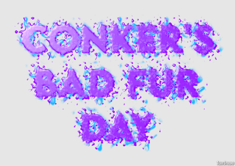 Conker's Bad Fur Day テキスト効果