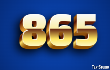865 Effet de Texte