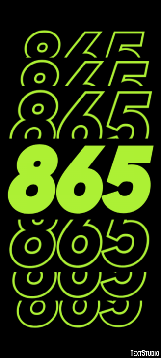 865 Metin Efekti