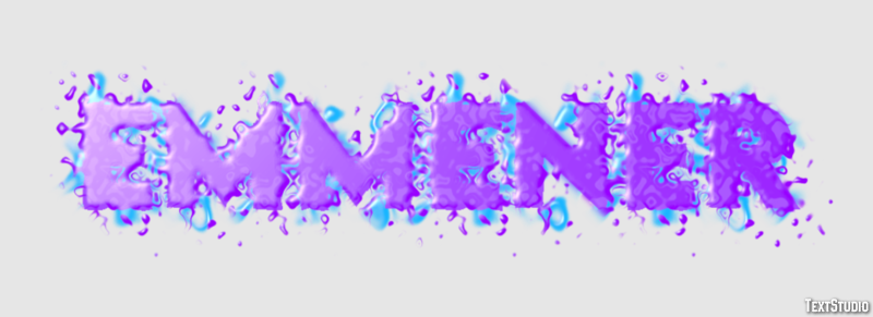 Emmener Efeito do texto