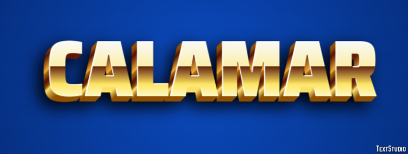 Calamar Texteffekt