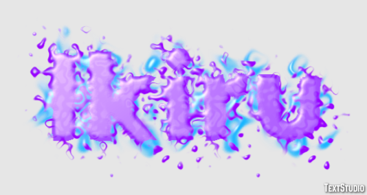 Ikiru Text Effect