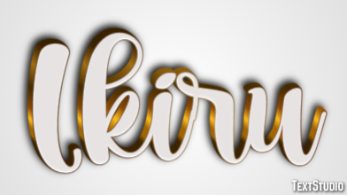 Ikiru Text effect