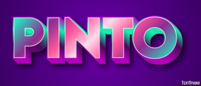Pinto Text Effect