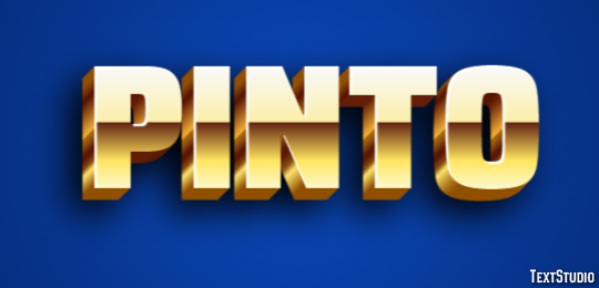 Pinto Text Effect