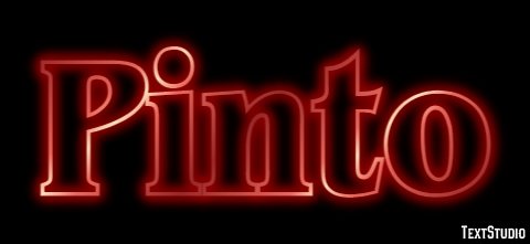 Pinto Text Effect