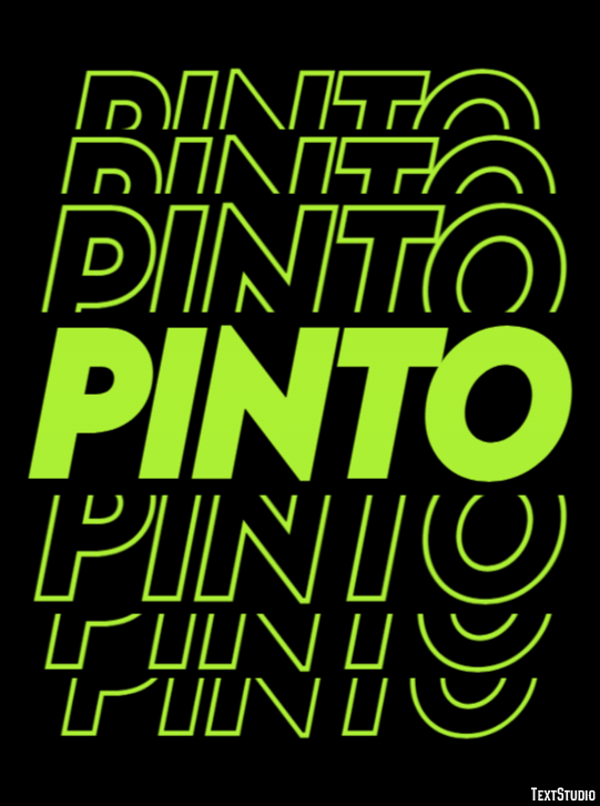Pinto Text Effect