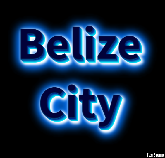 Belize City Effetto testo